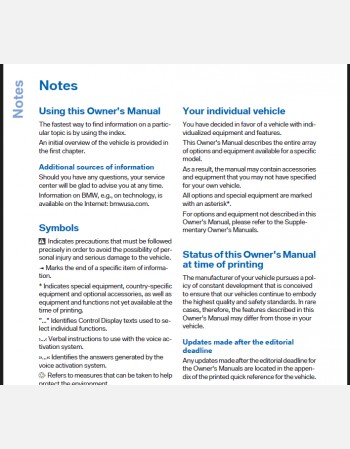 bmw x5 2012 owners manual
